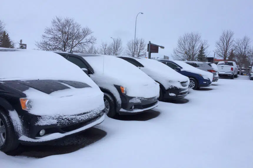 Snow, rain lead to poor driving conditions across southern Sask.