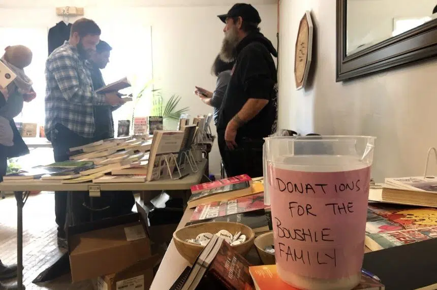 Regina bookstore donates profits to Boushie family before trial