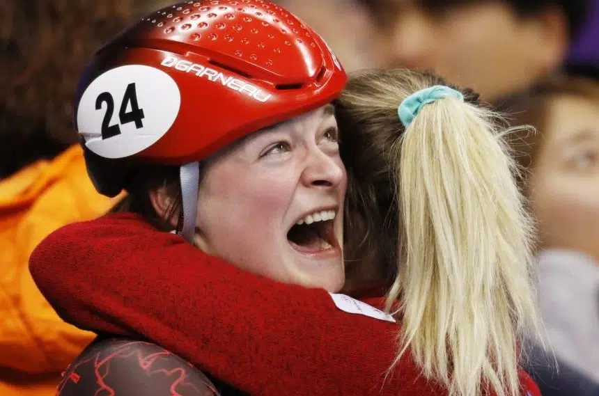 Canada’s Boutin wins silver in women’s 1,000 short track