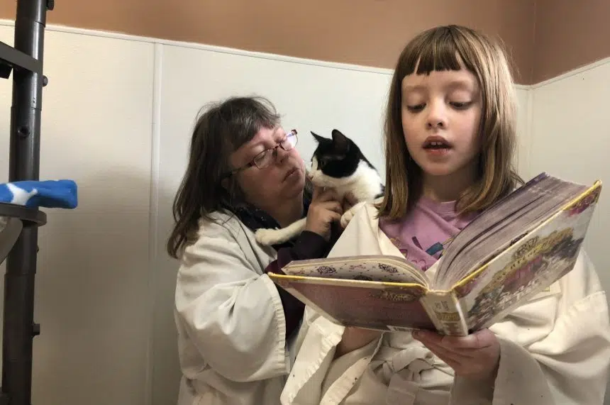 Regina Humane Society's Kiddy Readers program helps kids read