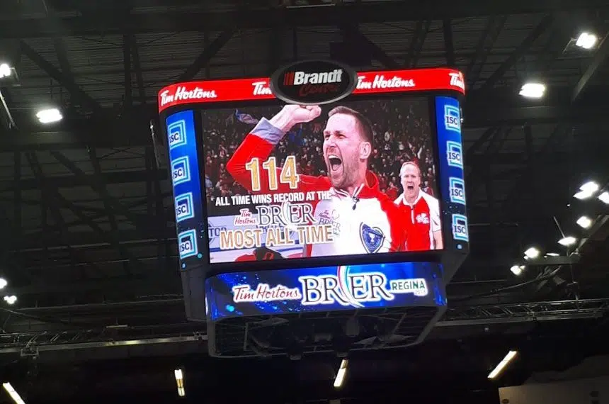 Team Canada skip Brad Gushue sets Brier record with 114th win