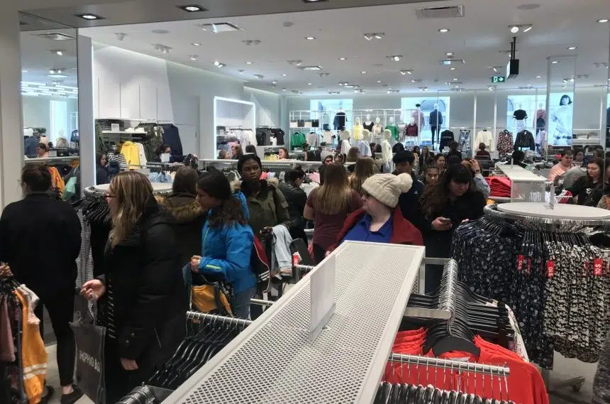 Saskatchewan’s first H&M store opens in Regina