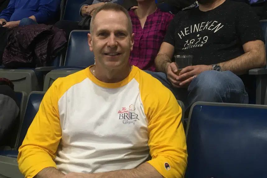 Proud Regina dad cheers on Manitoba son at the Brier