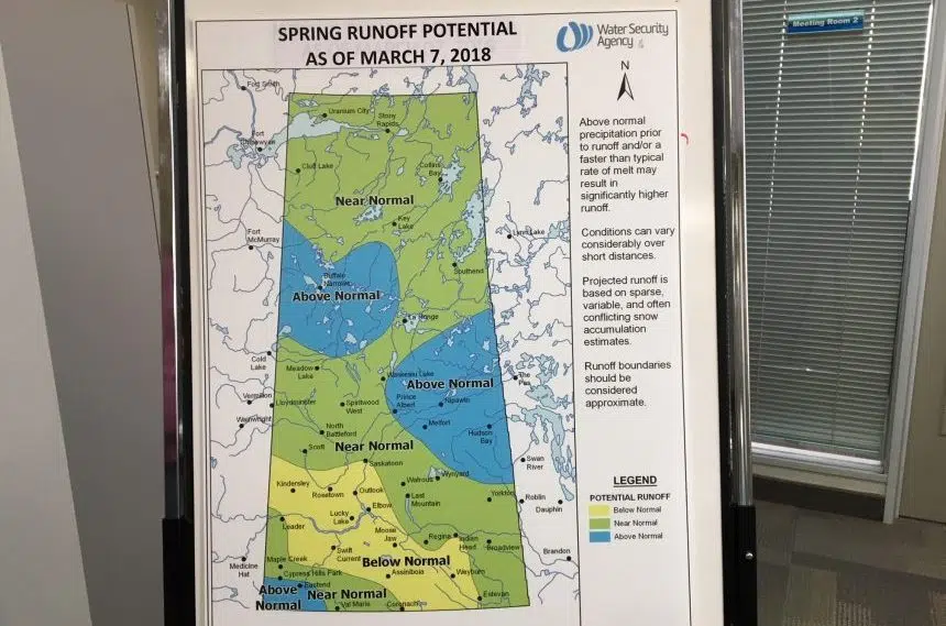 Dry areas remain, but most of Sask. to see normal runoff
