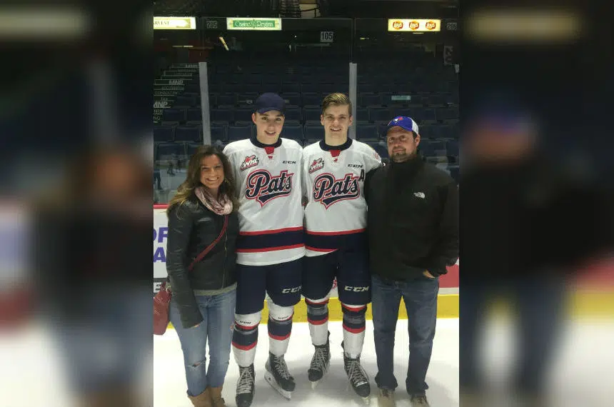 Regina family opens home to past, present Pats 