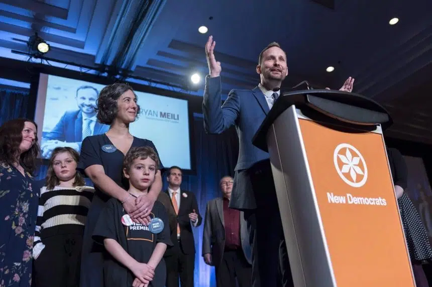 New Saskatchewan NDP Leader Ryan Meili finding balance between politics, family