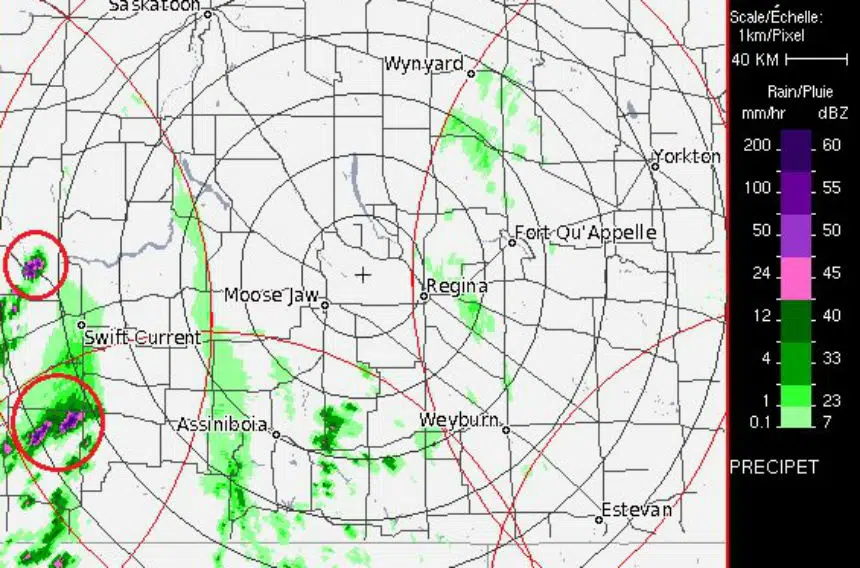 Bethune radar down for maintenance during Sask. storm
