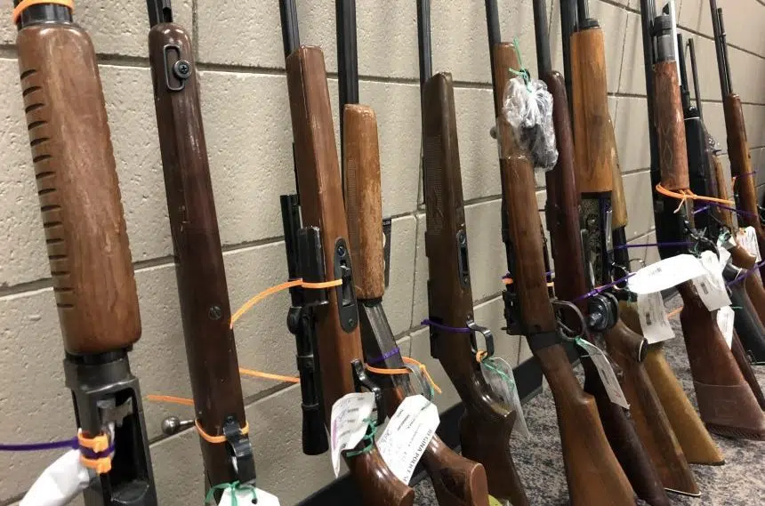 Gun amnesty program gets underway in Saskatchewan