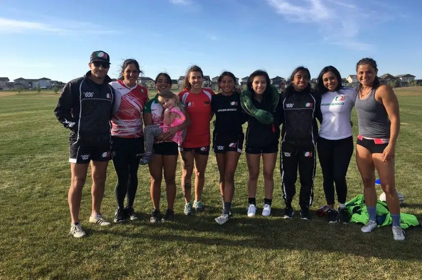 Mexico's womens rugby sevens team trains in Sask. for worlds