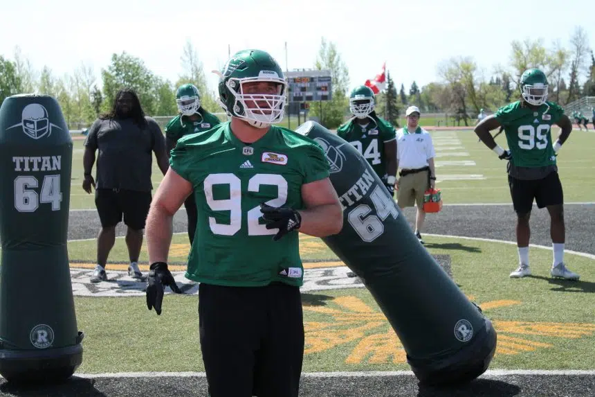 'Close to home': Zack Evans staying with Riders through 2022