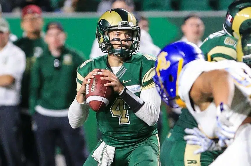 Picton reaches 10K yards, Rams look for win against Alberta 
