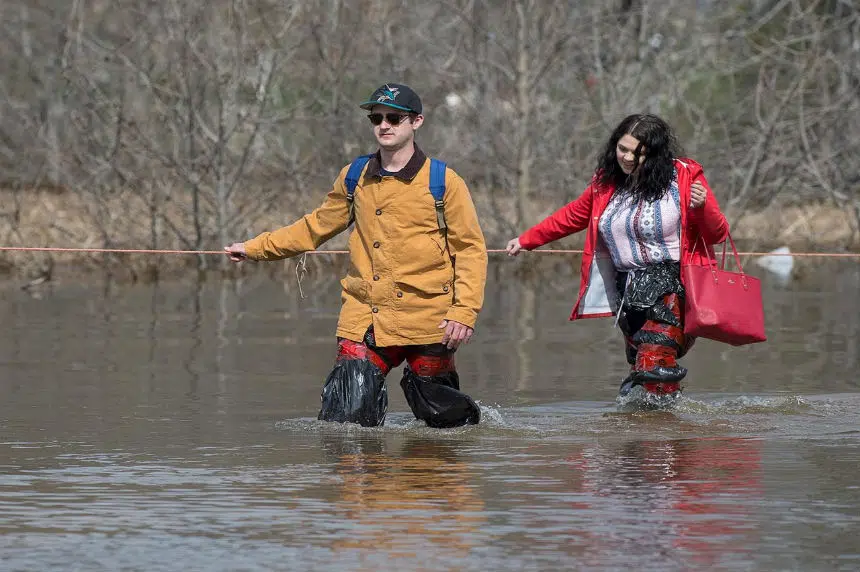 Flood waters in New Brunswick raise concerns for health and safety