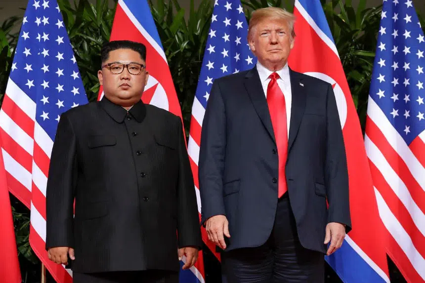 Trump, North Korea’s Kim come together for momentous summit