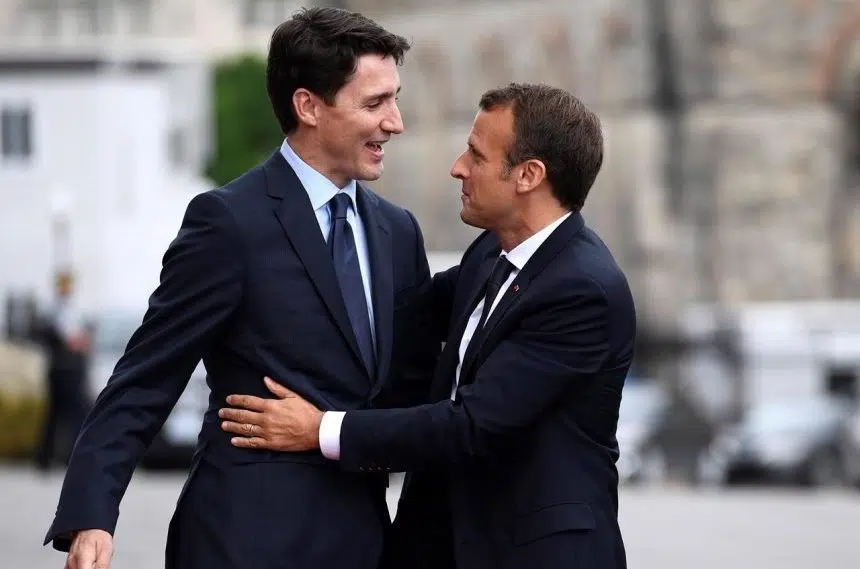 Trudeau, Macron brace for Trump ahead of G7 with meeting in Ottawa