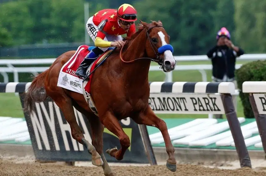 Justify wins at Belmont Stakes to become 13th Triple Crown winner
