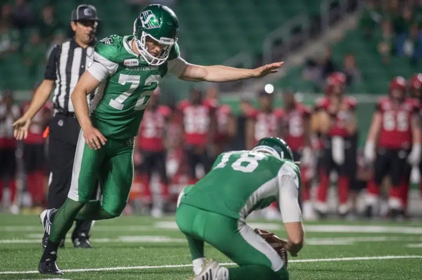 Riders' Lauther cracks CFL roster after 4 years of trying