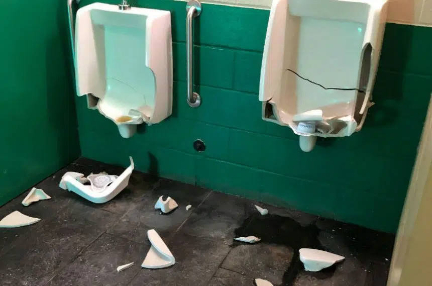 Vandals destroy washrooms at Wakamow Valley