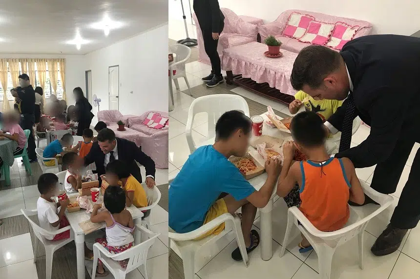 RCMP officer meets Filipino kids he helped save from abuse 