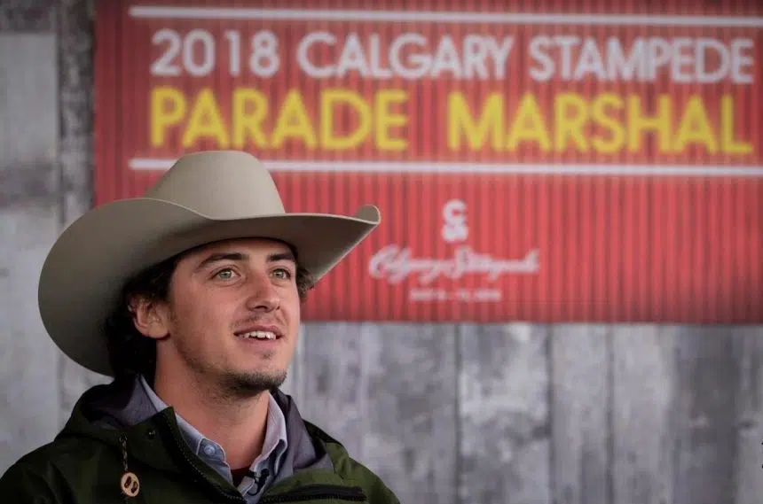 Snowboarder Mark McMorris to marshal annual Calgary Stampede parade