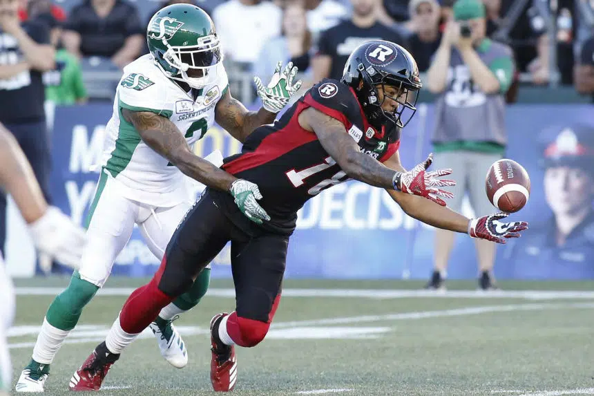Riders defence needs strong game against Ti-Cats' Masoli