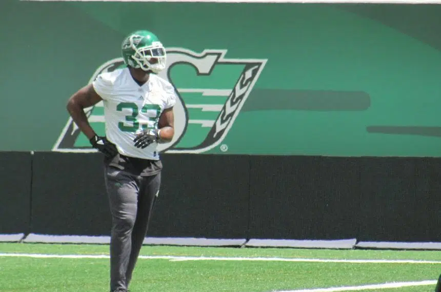 Riders' Messam staying positive despite less playing time