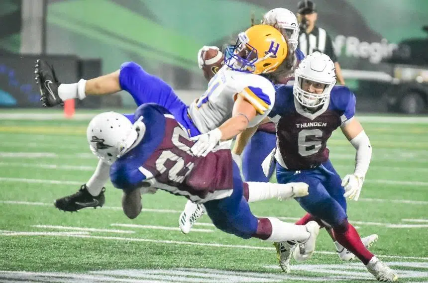 Hilltops run over Thunder with 41-7 win