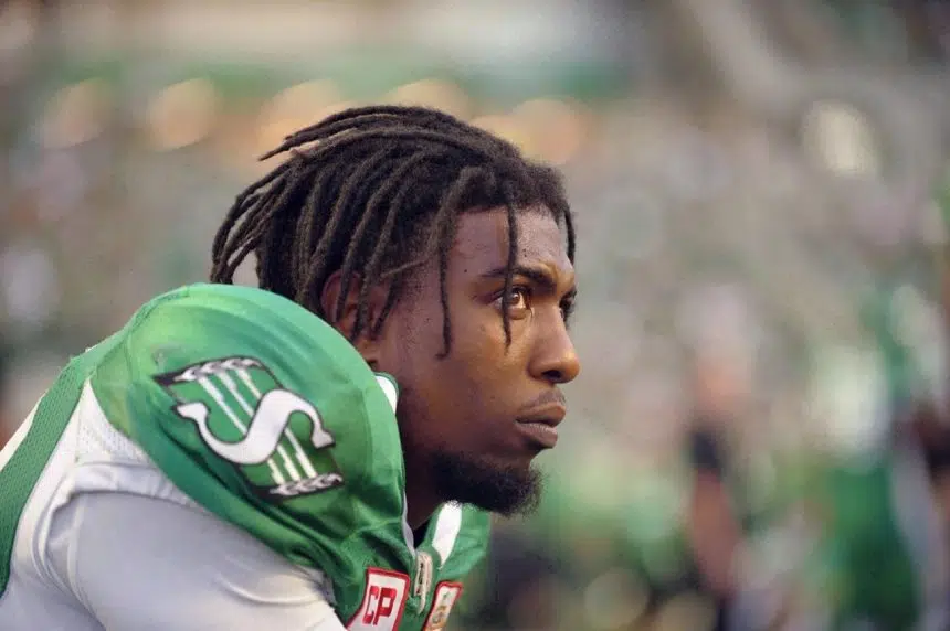 Colourful free-agent receiver Duron Carter shown fishing on Instagram Live