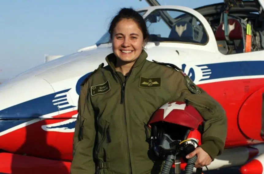 ‘In my veins:’ 2nd female Snowbird pilot born to fly