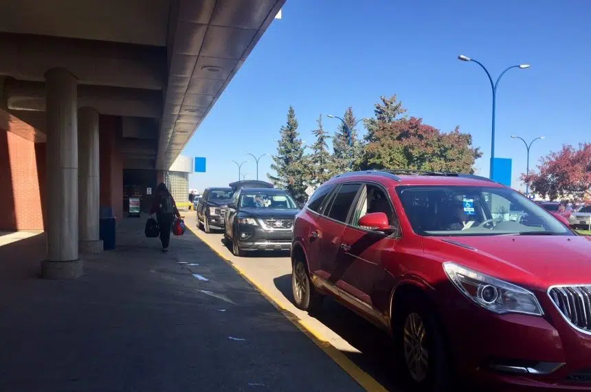 Regina airport planning for ride-sharing drop off and pickup