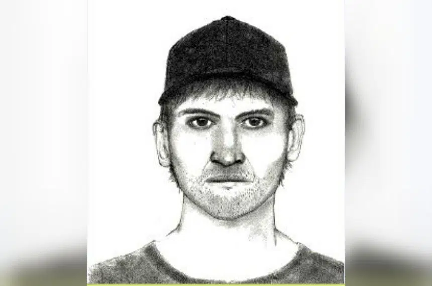 Moose Jaw police release sketch of sexual assault suspect