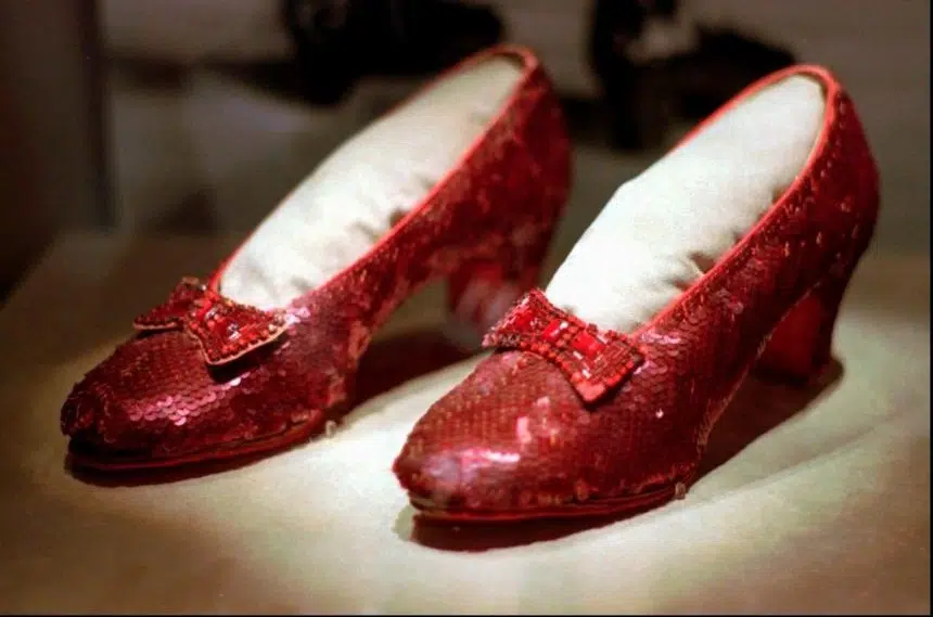 Sting operation recovered Dorothy’s stolen ruby slippers