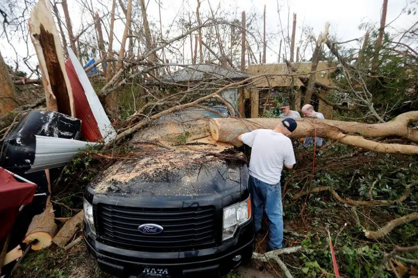 ‘Unimaginable destruction’: Hurricane smashes rows of houses