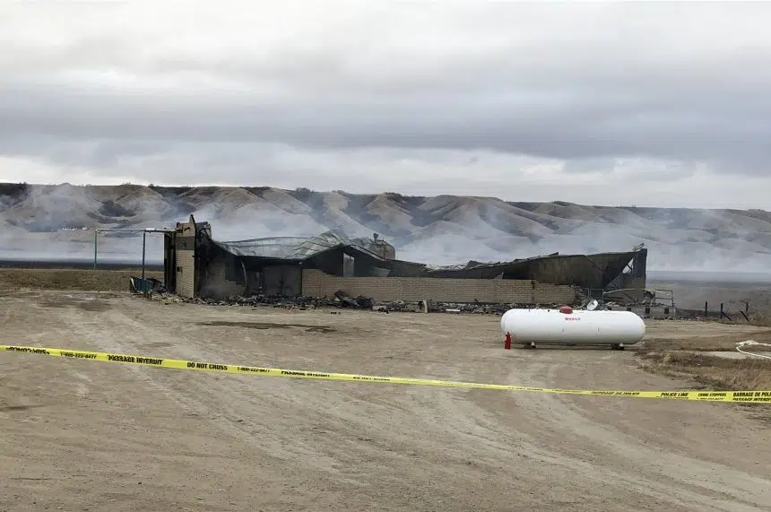 Fire destroys water treatment plant on Piapot First Nation