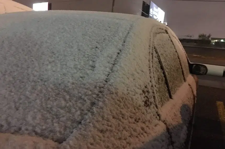 First day of October brings snow to Sask.