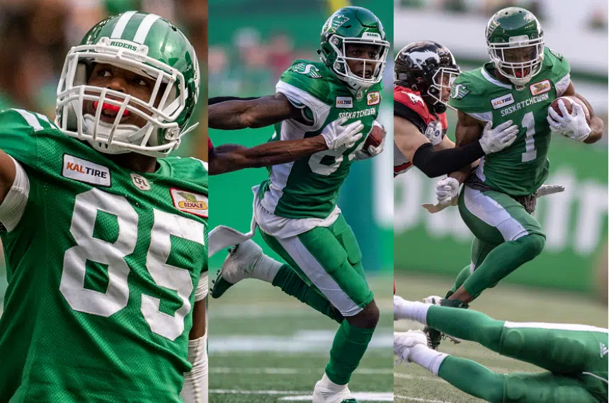 The undeniable bond of the Riders rookie receivers
