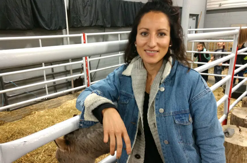 Psychologist puts clients at ease with help of farm animals