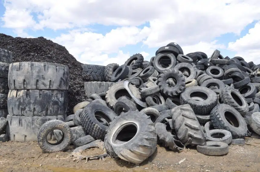 'This is nuts:' Scrap tires being sent from Saskatchewan to Alberta