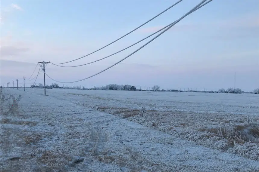 Widespread power outages in Saskatchewan