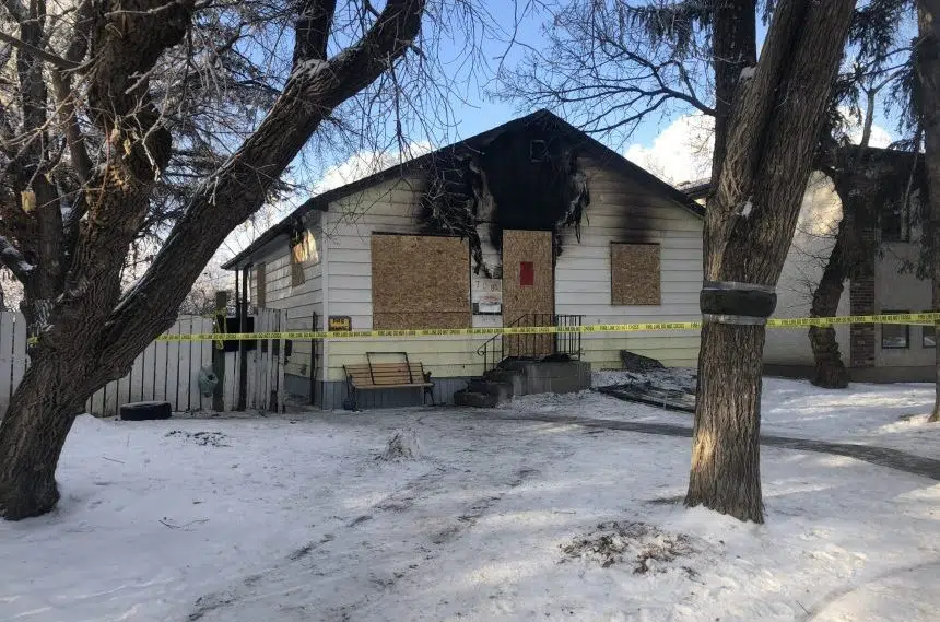 'Aggressive' dog shot by police officer at Regina house fire