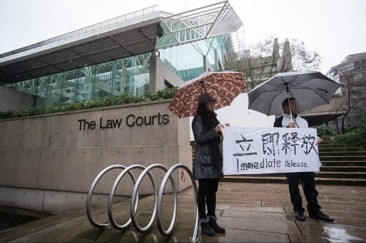 B.C. judge grants bail for Huawei executive wanted by U.S. over Iran sanctions