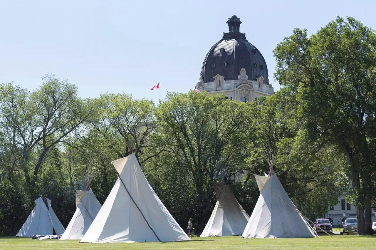 Saskatchewan premier unsure if visiting protest camp would have helped