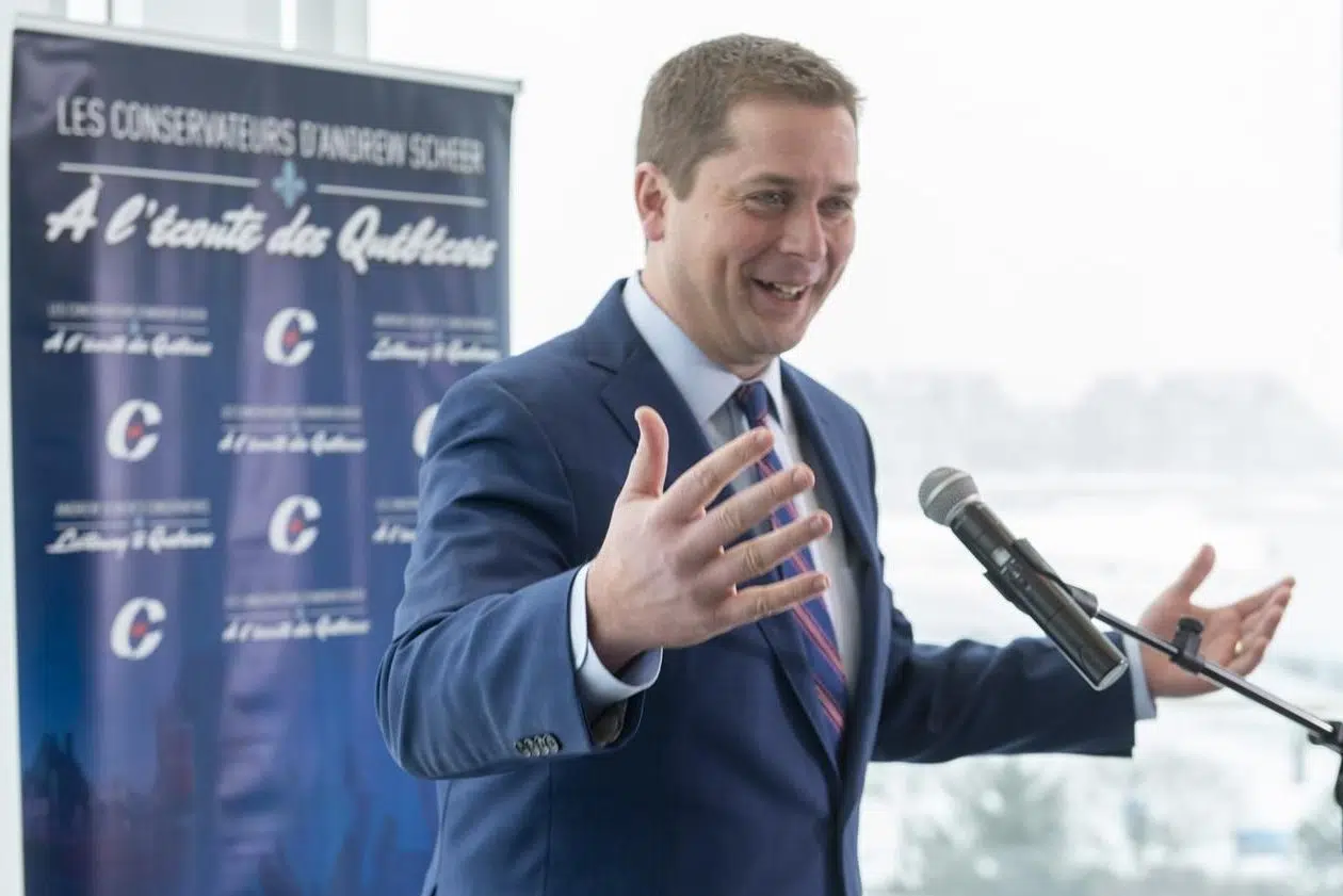 Tory leader Andrew Scheer promises more autonomy for Quebec on immigration