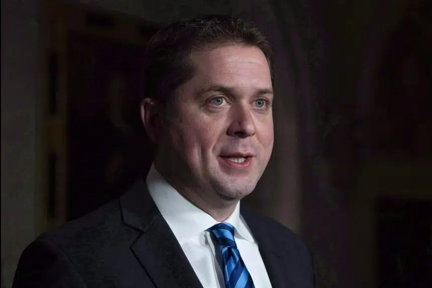 Conservative leader says Trudeau will hike carbon tax if he wins vote in 2019