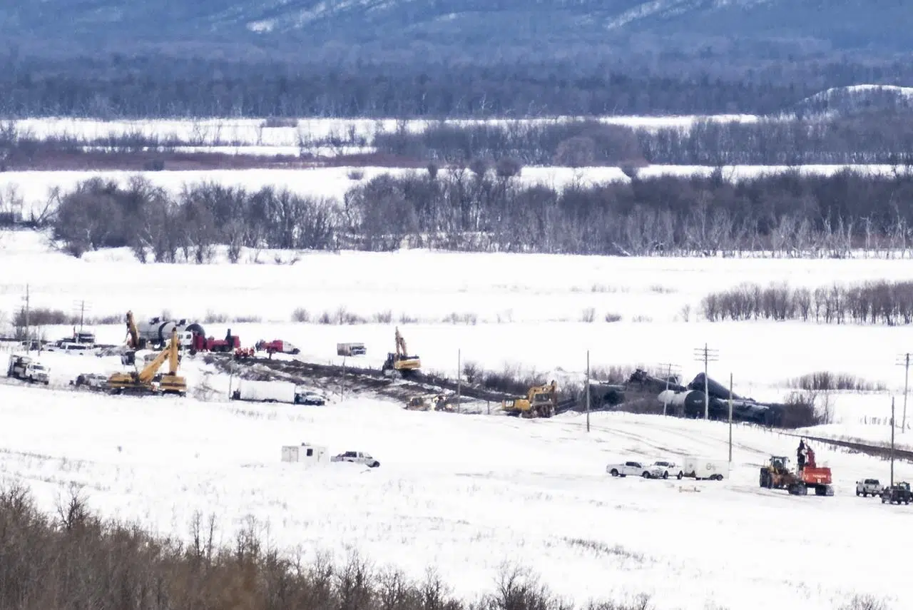 Saying sorry: CN apologizes to Manitoba rancher for oil spill after derailment