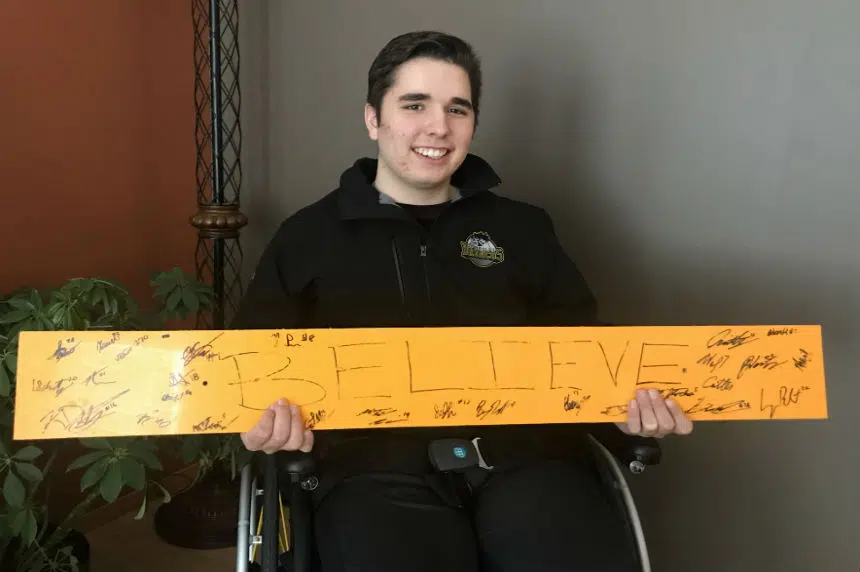 Injured Humboldt Bronco finally released from hospital