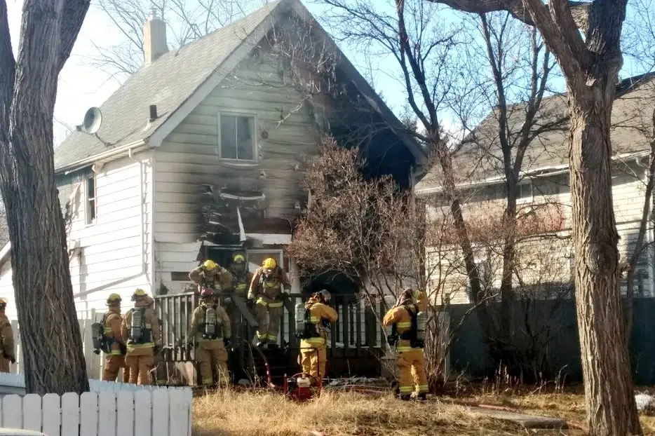 North Central home badly damaged in afternoon fire