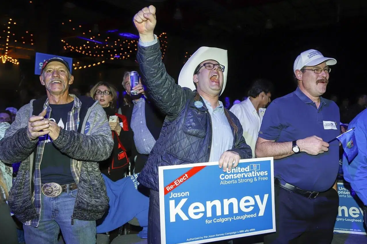 Jason Kenney’s United Conservatives win majority in Alberta