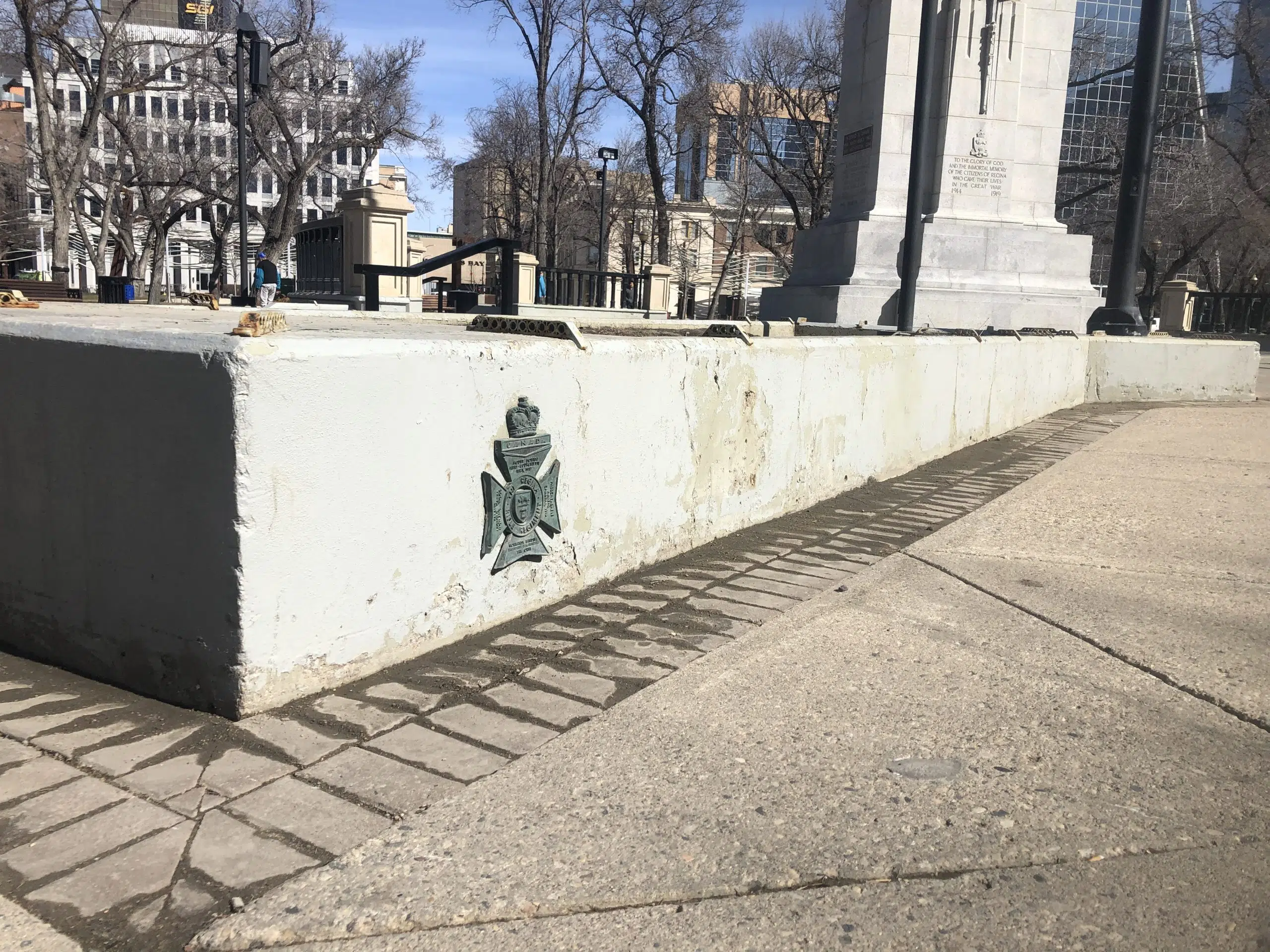 Legion disturbed over disappearance of cenotaph plaque