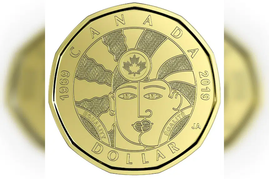 Commemorative loonie marking progress for LGBTQ2 people unveiled in Toronto