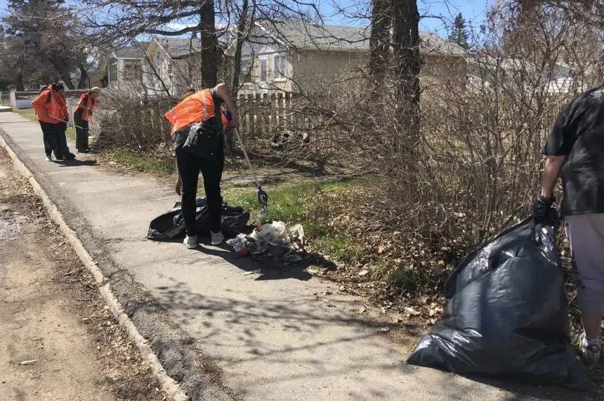 Volunteers gather for North Central community cleanup